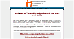Desktop Screenshot of mediazioneiima.com